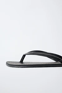 LEATHER SANDALS