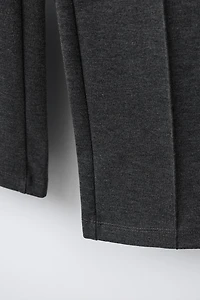 PANTALON WIDE LEG EN POINT ROMA