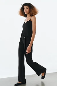 CREPE STRAPPY TOP