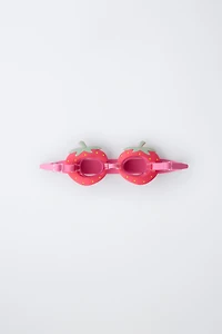 STRAWBERRY SWIM GOGGLES