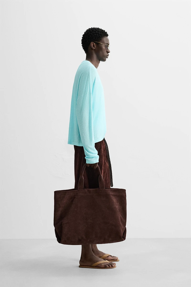 VISCOSE LINEN T-SHIRT