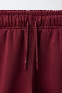 SPORTY CONTRAST PIPING TROUSERS