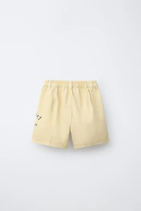 STRIPED MICKEY MOUSE © DISNEY CANVAS SHORTS