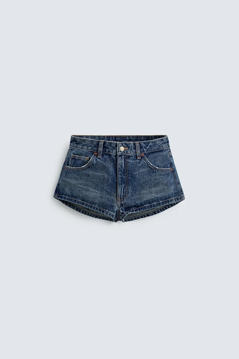 MINI DENIM SHORTS HARRY LAMBERT FOR ZARA X DISNEY