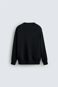 PULL REGULAR FIT EN COTON