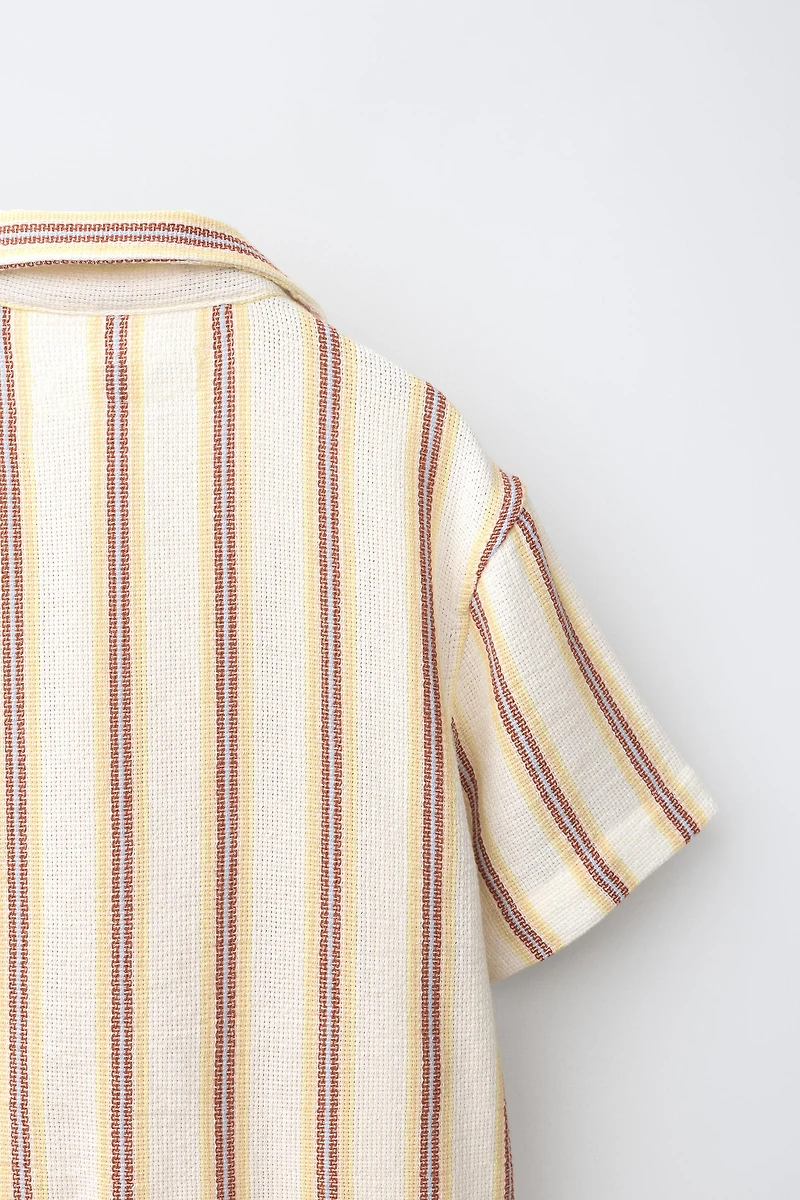 RUSTIC STRIPED SHIRT