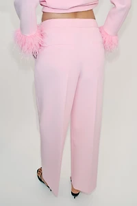 PANTALON DROIT TAILLE BASSE