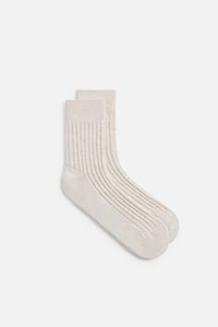 RIBBED SHORT SOCKS
