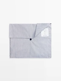 100% cotton striped pyjamas with long sleeve T-shirt