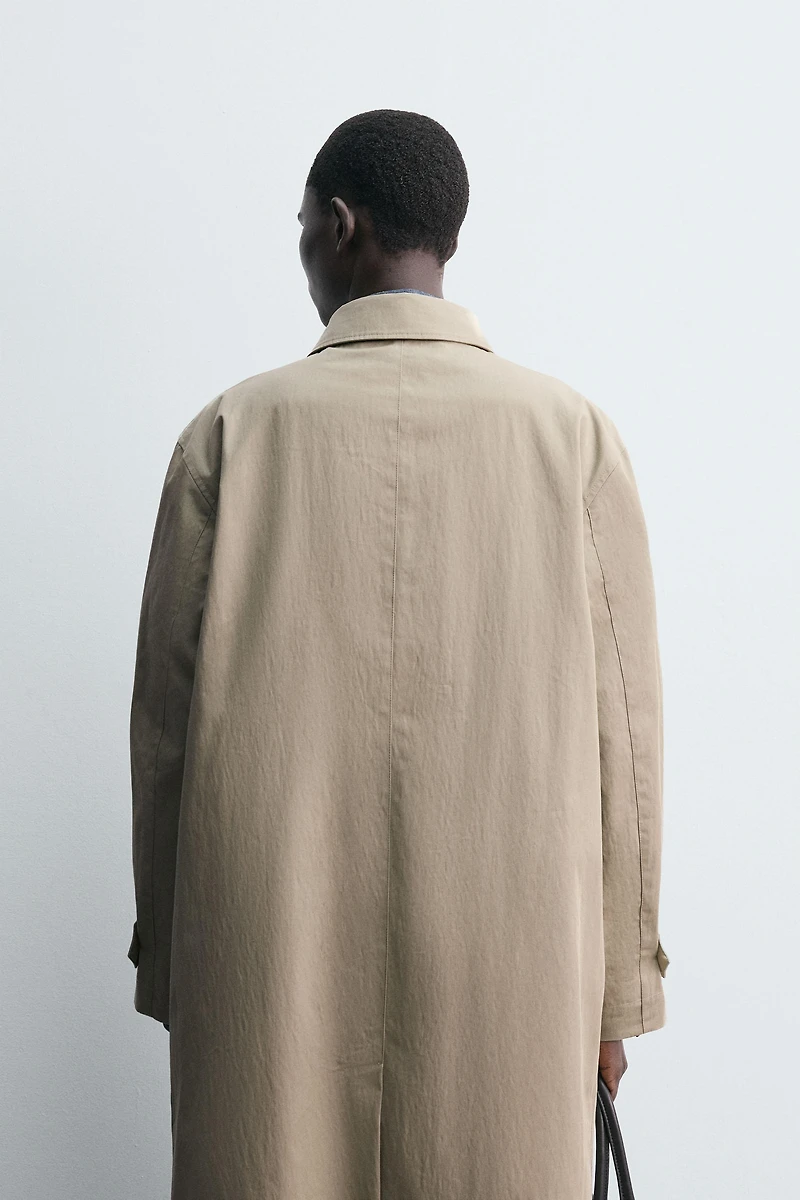 WATER REPELLENT TRENCH COAT