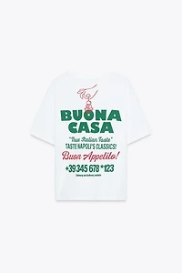 TEXT PRINT T-SHIRT