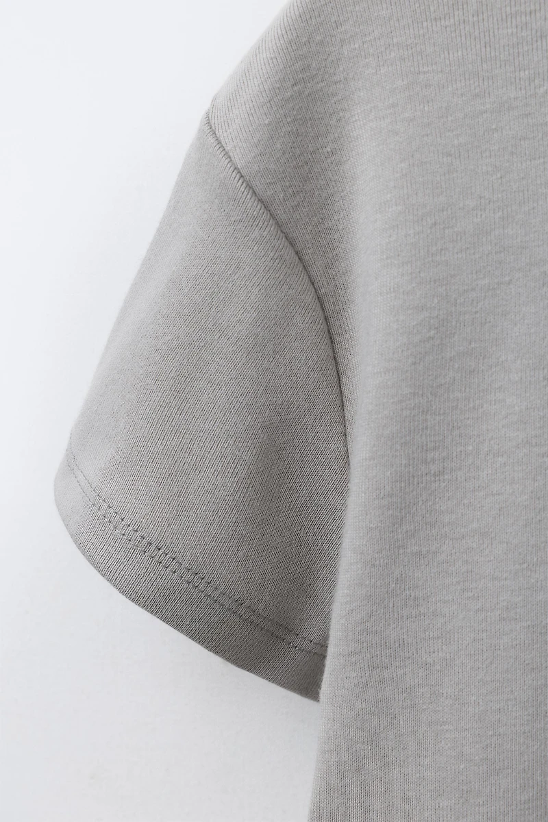 EQUESTRIAN T-SHIRT WITH EMBOSSED TEXT