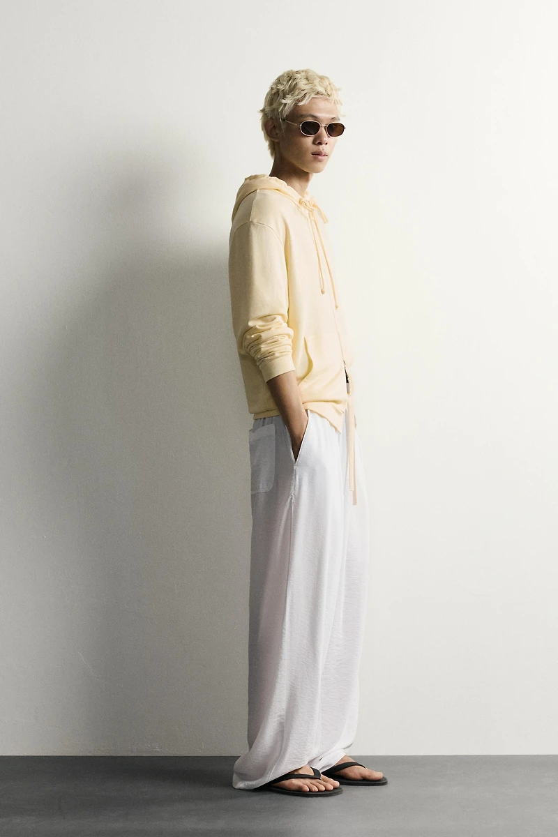 RELAXED FIT FLOWY PANTS