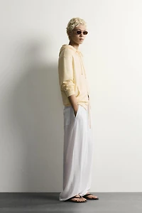 RELAXED FIT FLOWY PANTS