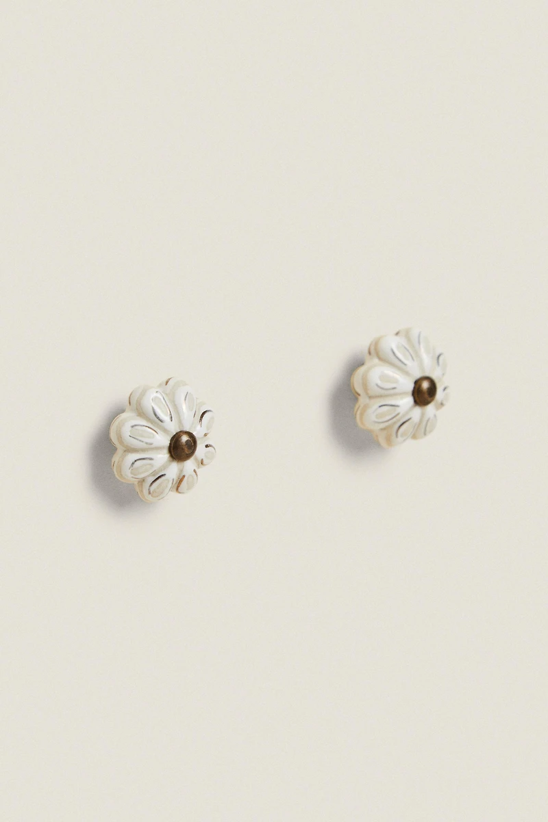 LOT DE POIGNÉES CÉRAMIQUE FLEUR (PACK 2)
