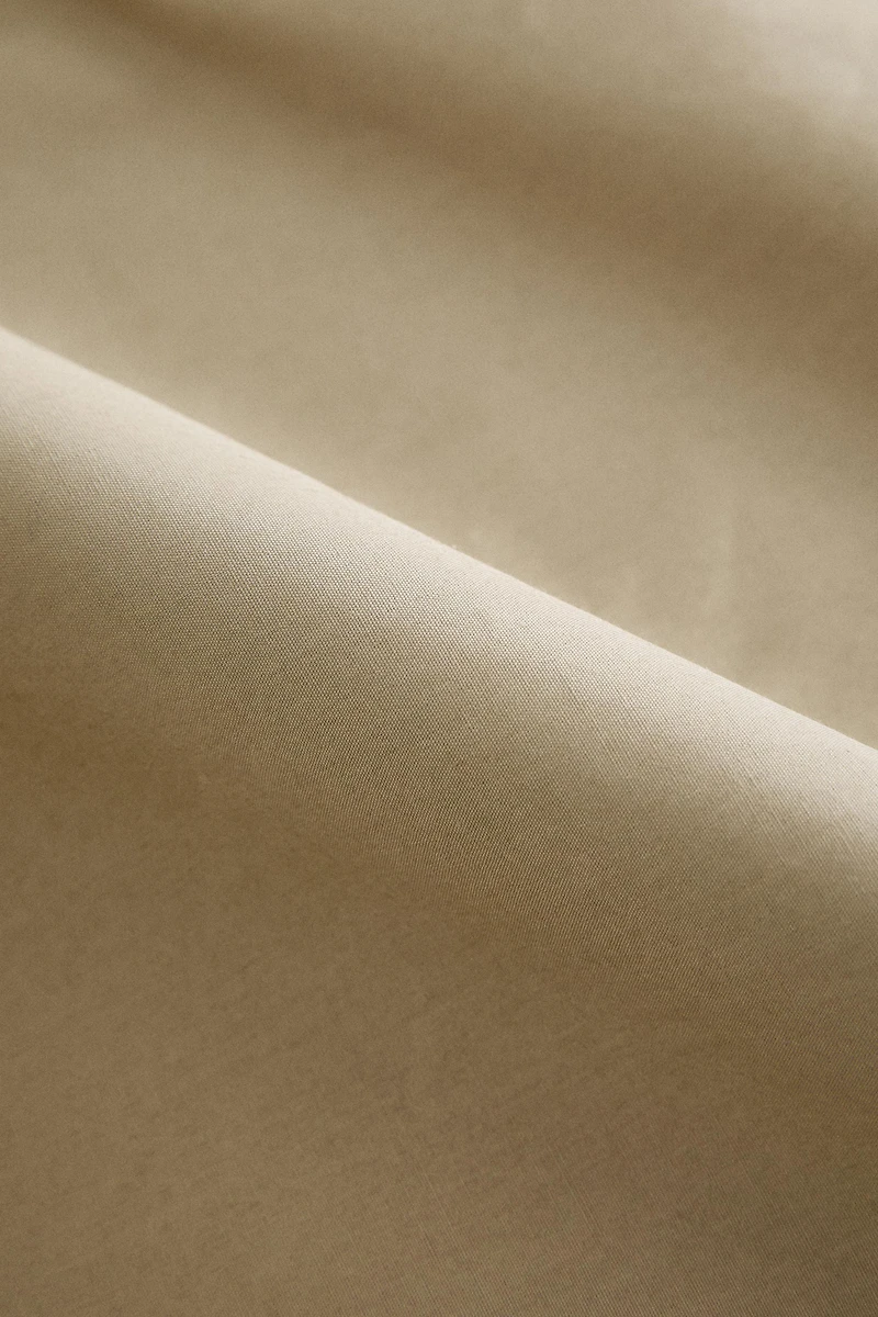 PERCALE COTTON DUVET COVER (300 THREAD COUNT)