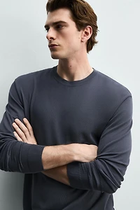 VISCOSE BLEND SWEATER