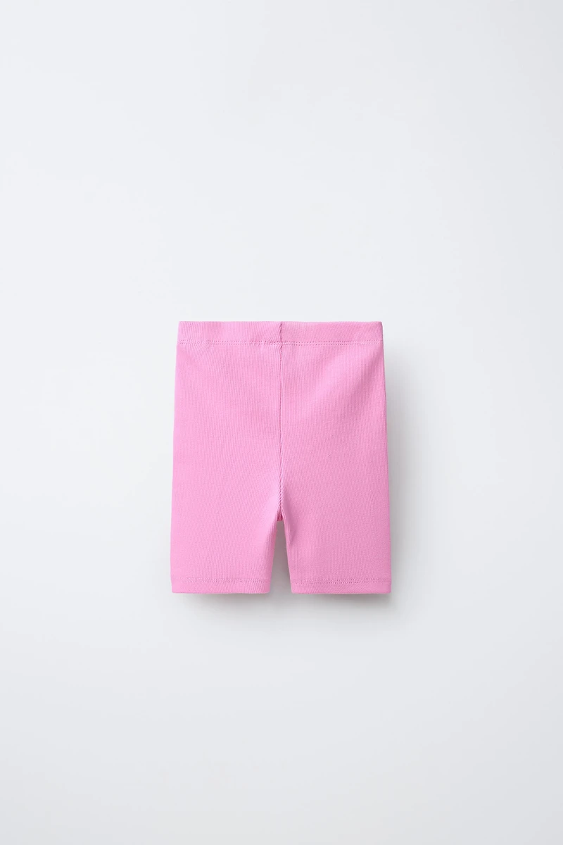 TWO-PACK RIB BIKE SHORTS
