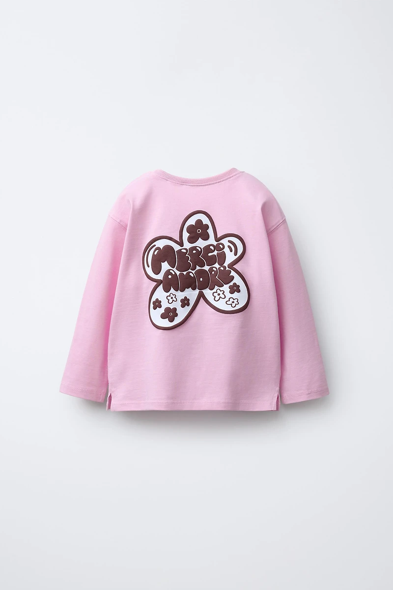 RAISED PRINT T-SHIRT