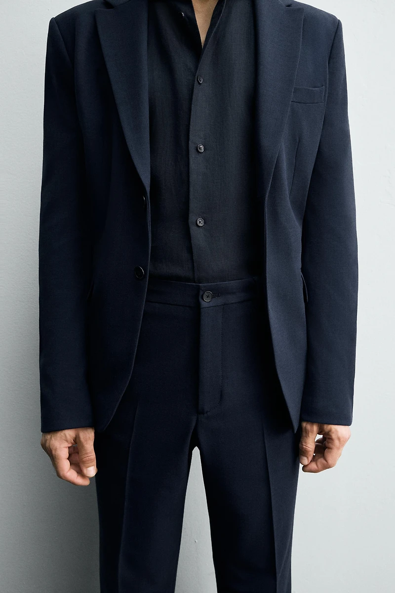 SLIM FIT SUIT PANTS
