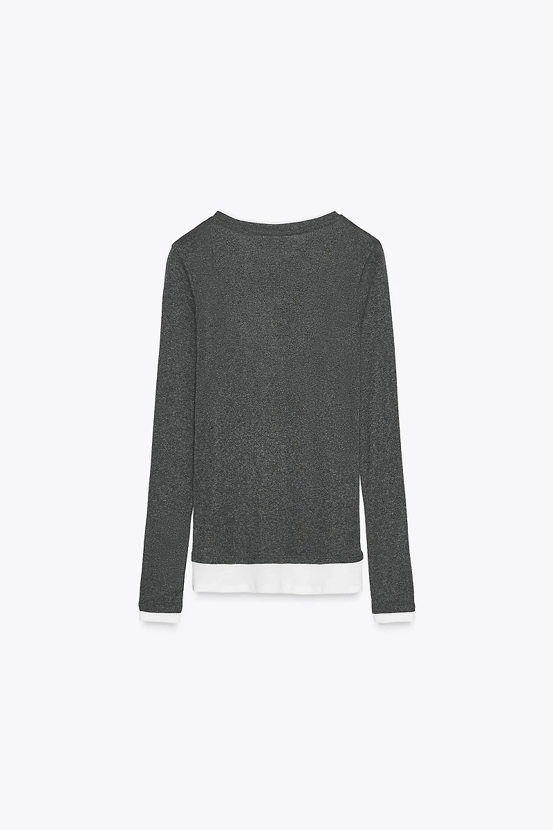 DOUBLE EFFECT T-SHIRT