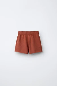 WASHED EFFECT JOGGING SHORTS