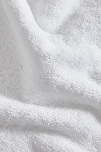 BATH TOWEL WITH BAND APPLIQUÉ