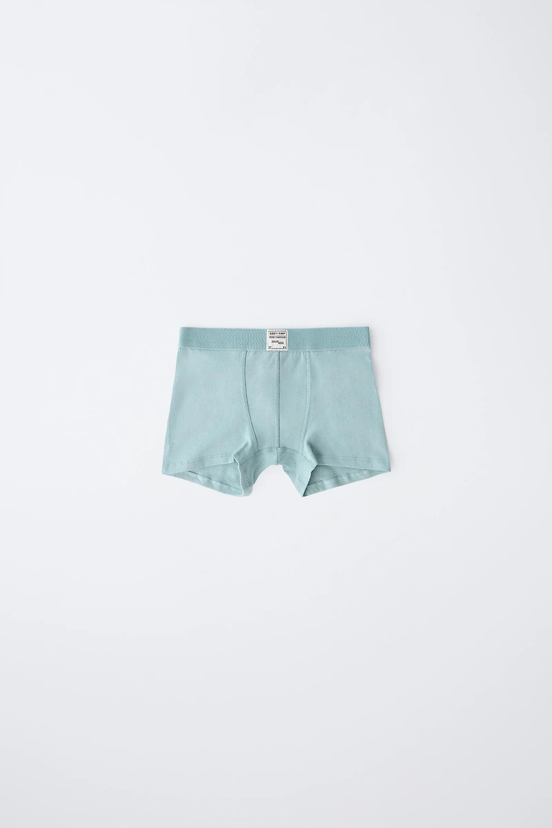 6-14/ FIVE-PACK OF BOXERS WITH LABEL