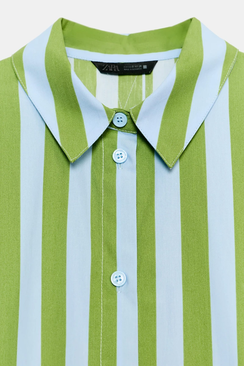 OVERSIZED STRIPED SHIRT
