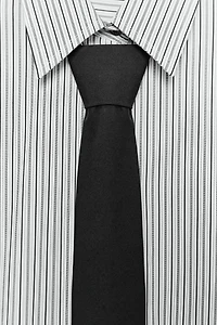 POPLIN SHIRT WITH TIE