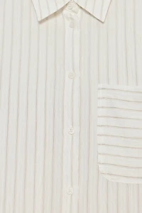 ZW COLLECTION FLOWY STRIPED SHIRT