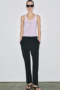 ZW COLLECTION STRAIGHT CHINO PANTS