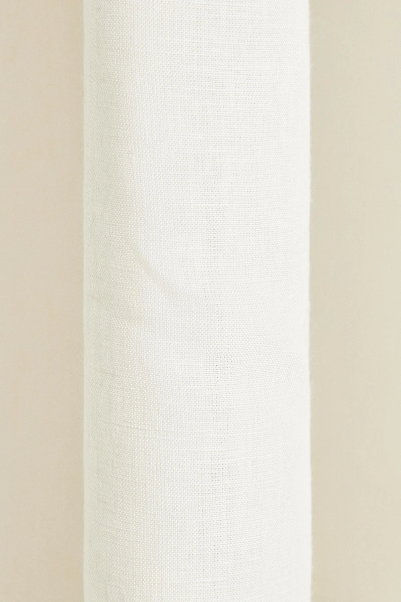 RIDEAU DE BAIN LIN TRANSLUCIDE