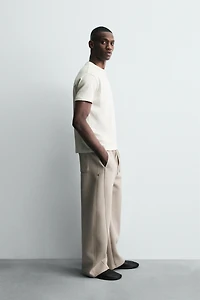 RAISED TEXT T-SHIRT