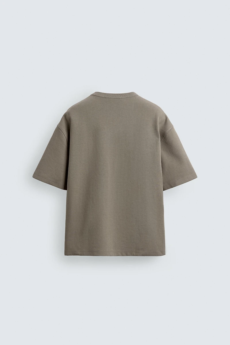 SWEAT RELAXED FIT MANCHES COURTES