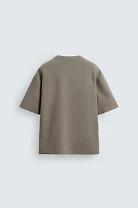 SWEAT RELAXED FIT MANCHES COURTES