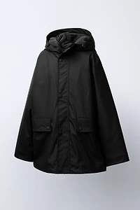 RUBBERIZED WATER REPELLENT PARKA