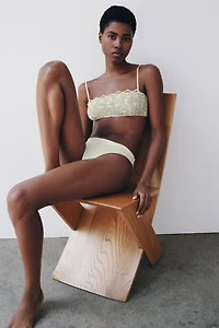 FLORAL EMBROIDERED LACE PANTIES