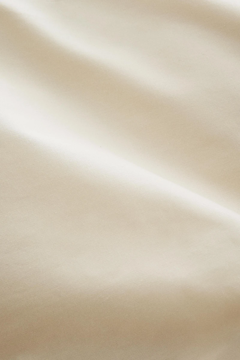 DRAP PLAT PERCALE DE COTON (200 FILS)