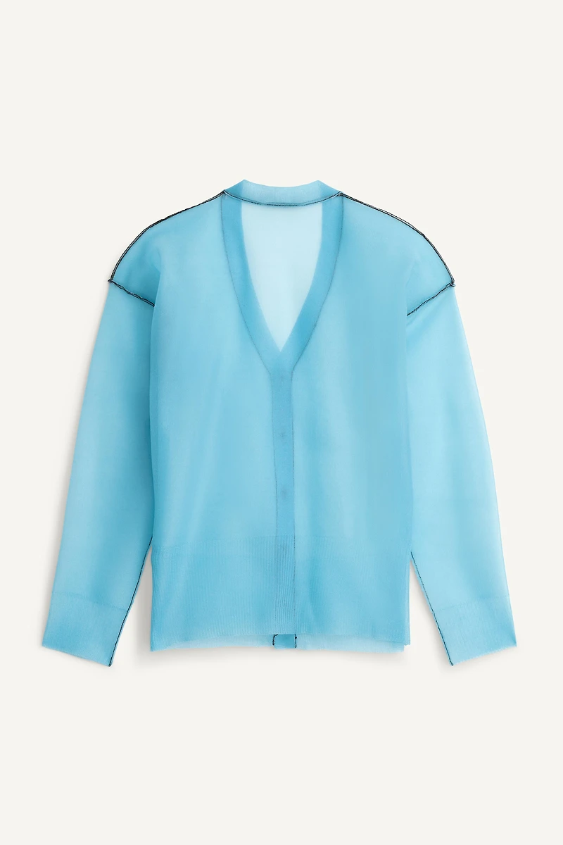 LIMITED EDITION SHEER KNIT CARDIGAN