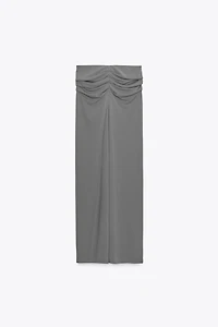 GATHERED LONG SKIRT