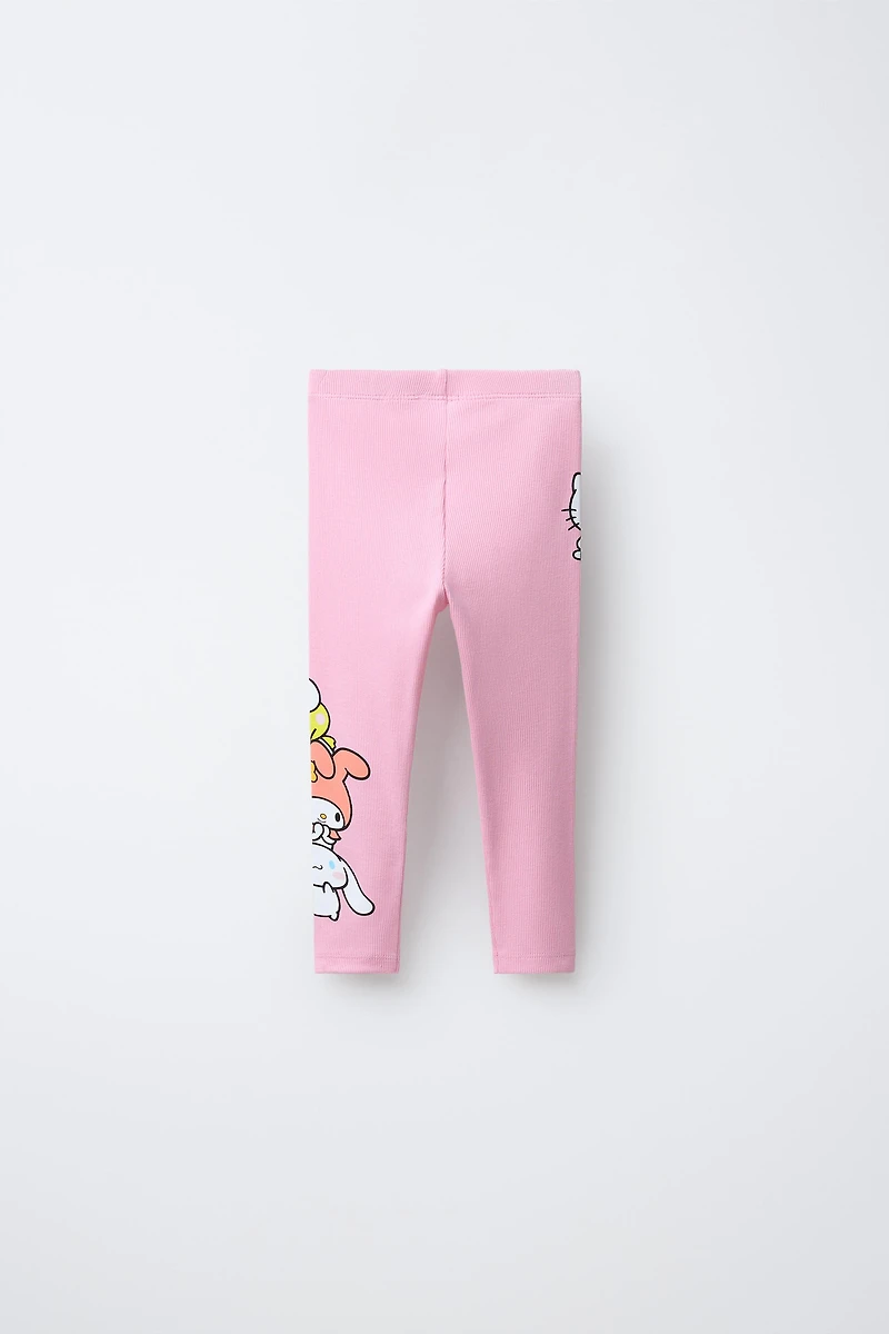HELLO KITTY AND FRIENDS © SANRIO RIBBED LEGGINGS