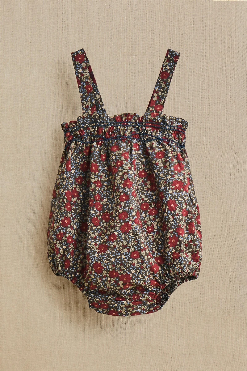 CHILDREN'S CHRISTMAS FLOWER BODYSUIT