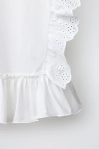 SWISS EMBROIDERED T-SHIRT