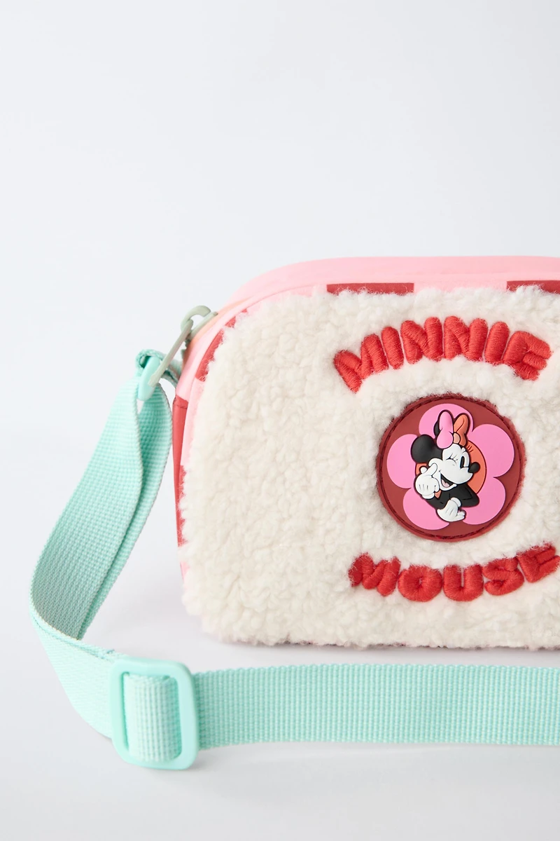 SAC BANDOULIÈRE EN PEAU DE MOUTON MINNIE MOUSE © DISNEY