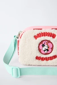 SAC BANDOULIÈRE EN PEAU DE MOUTON MINNIE MOUSE © DISNEY