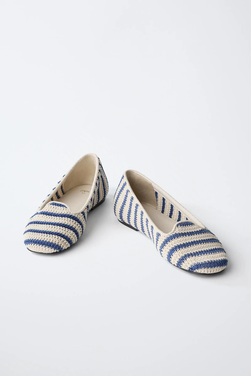 CROCHET BALLET FLATS