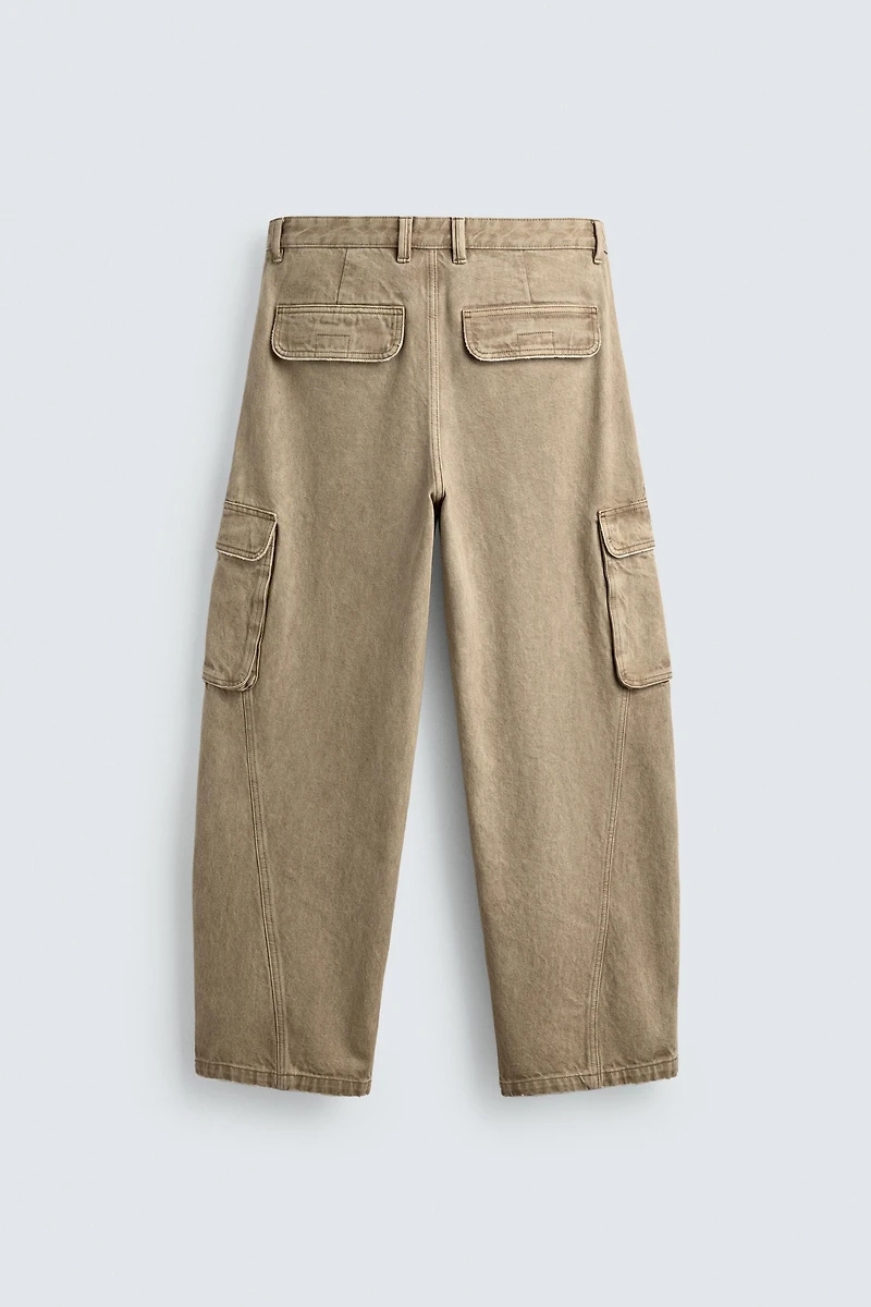 BALLOON FIT CARGO PANTS