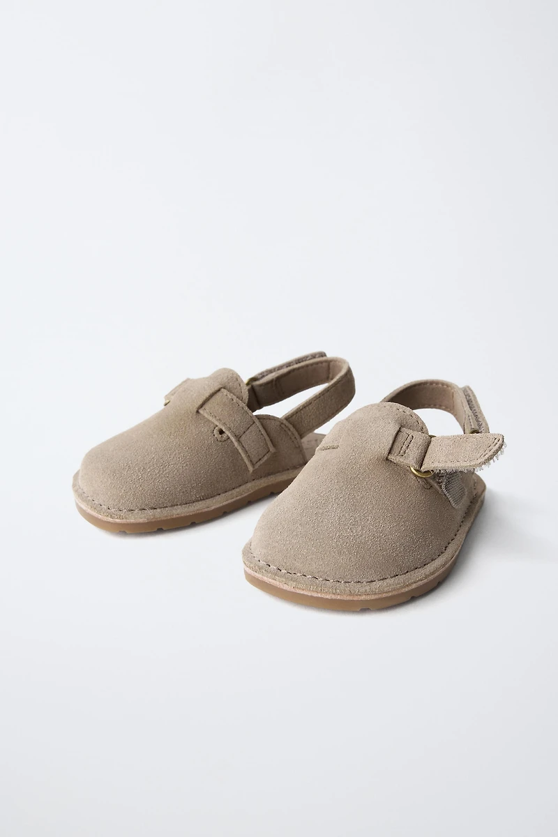 SABOTS BAREFOOT EN CUIR