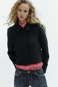 WOOL POCKET JACKET